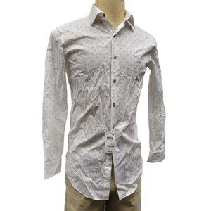 MEN'S Alfani Slim Fit Dress Shirt.  Size Small.  New With Tags $60